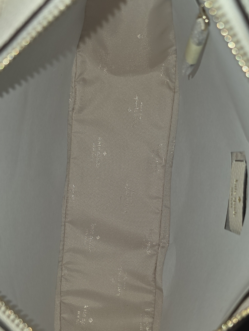 NWT ✅ Kate Spade JANIE Pebbled Leather Shoulder Bag PARCHMENT KE660 ⭐ NWT - Picture 11 of 14
